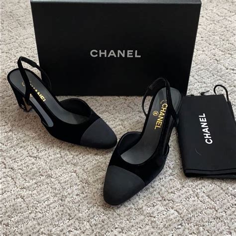 chanel low velvet|CHANEL .